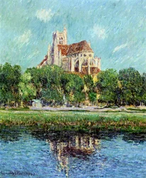 Die Kathedrale von Auxerre, 1907